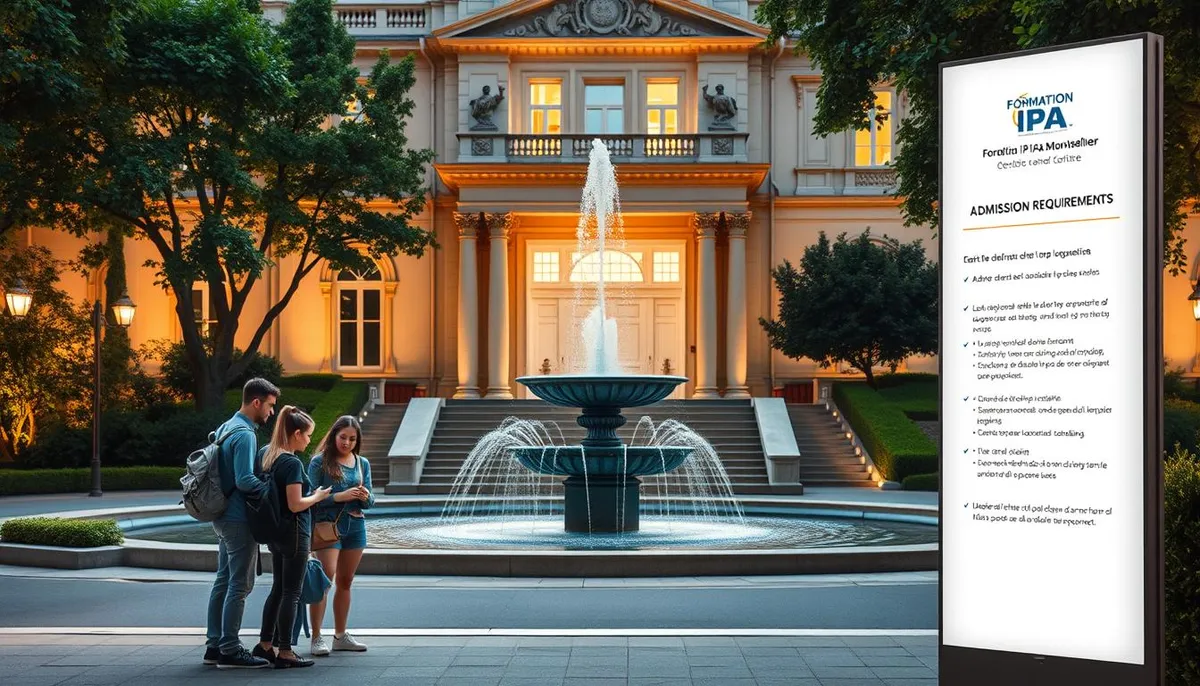 formation administrative montpellier conditions admission