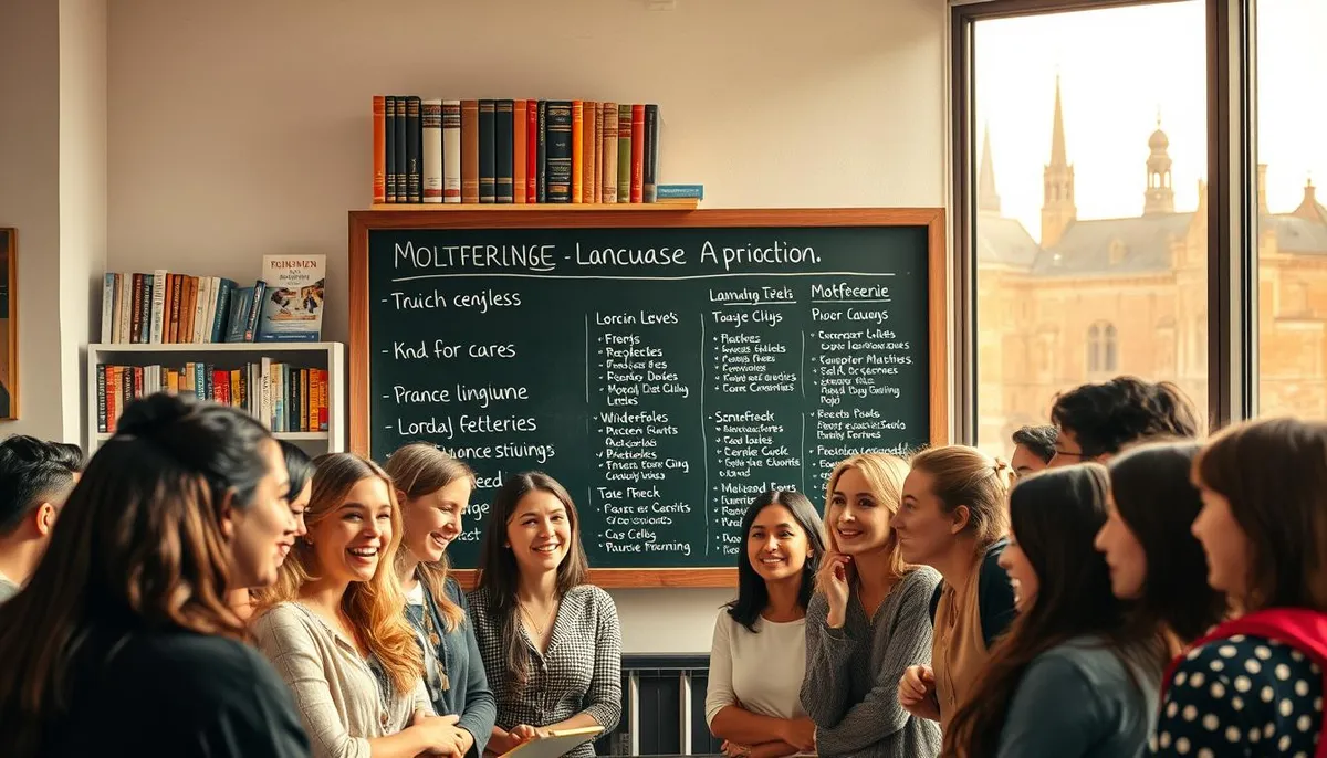 formation français langue étrangère montpellier niveaux