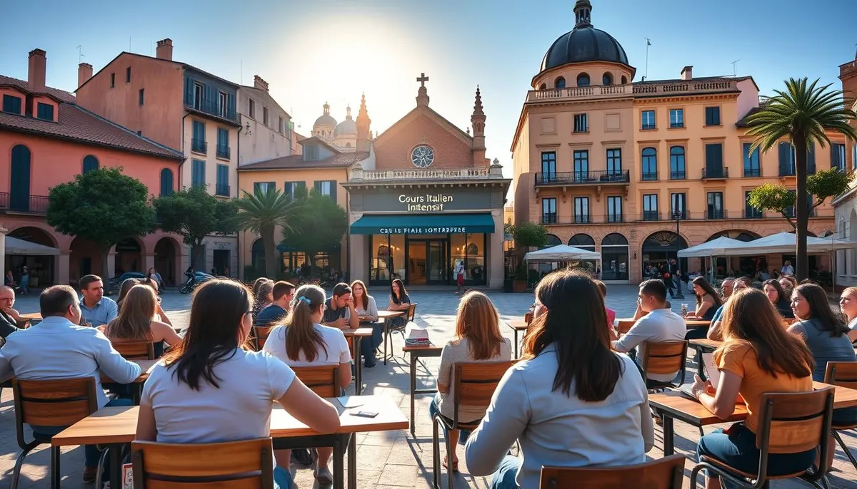cours italien intensif montpellier formation