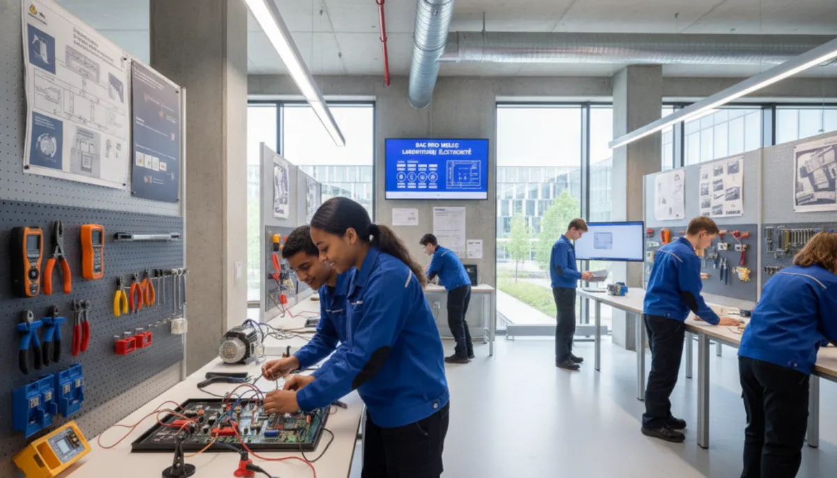 bac pro métiers de l'électricité