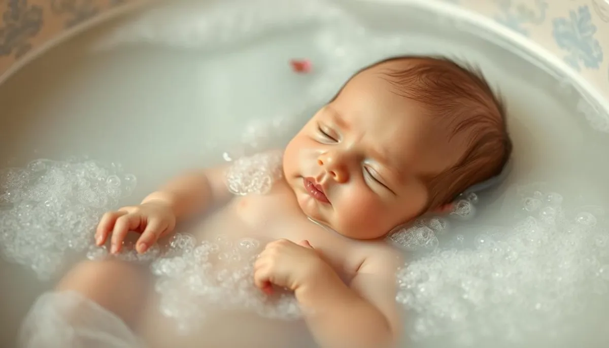 bain thérapeutique nouveau-né