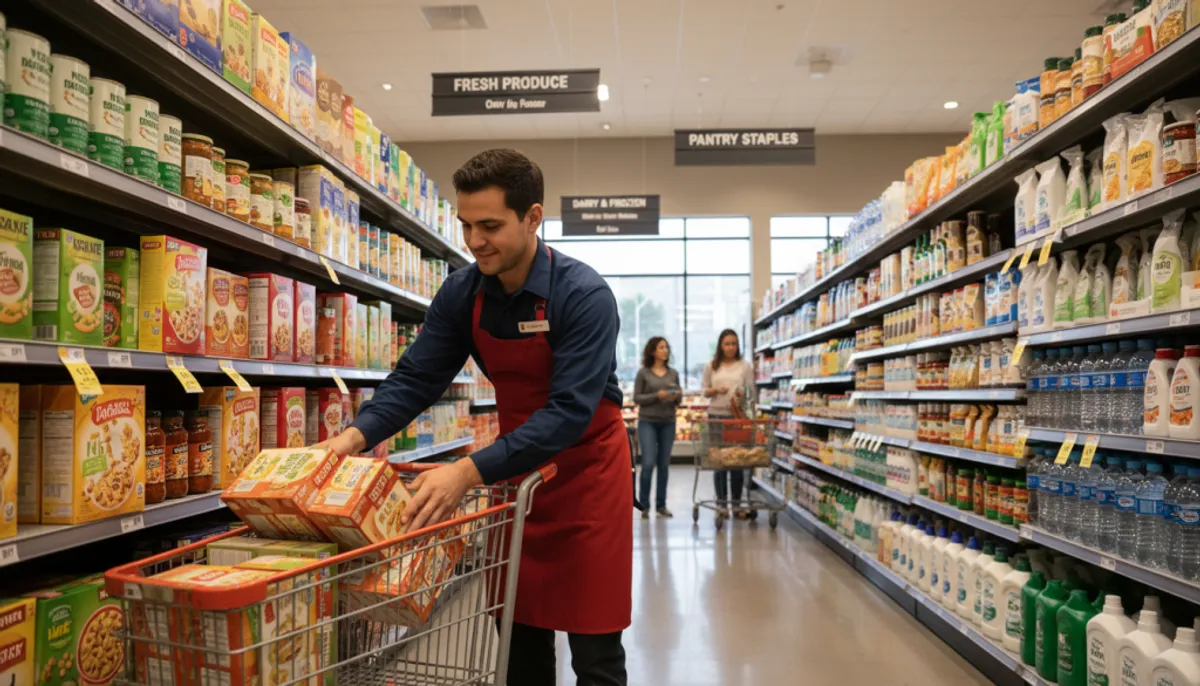 compétences employé rayon grande distribution