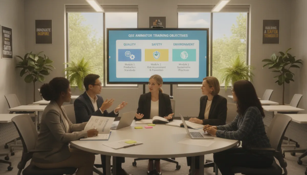 contenu et objectifs de la formation animateur QSE contenu et objectifs de la formation animateur QSE