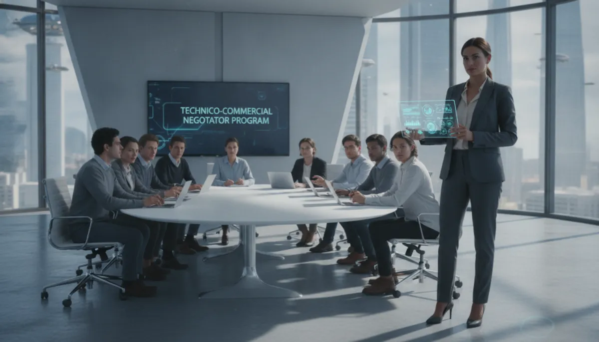 contenu programme formation négociateur technico-commercial