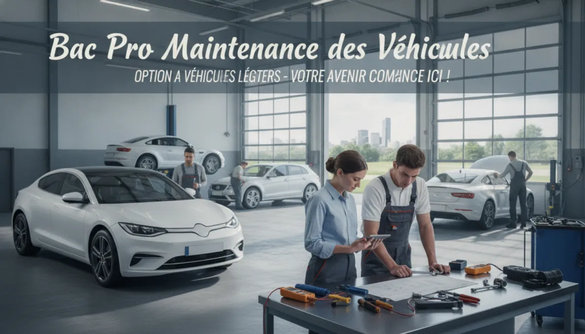 débouchés professionnels bac pro maintenance véhicules option véhicules légers