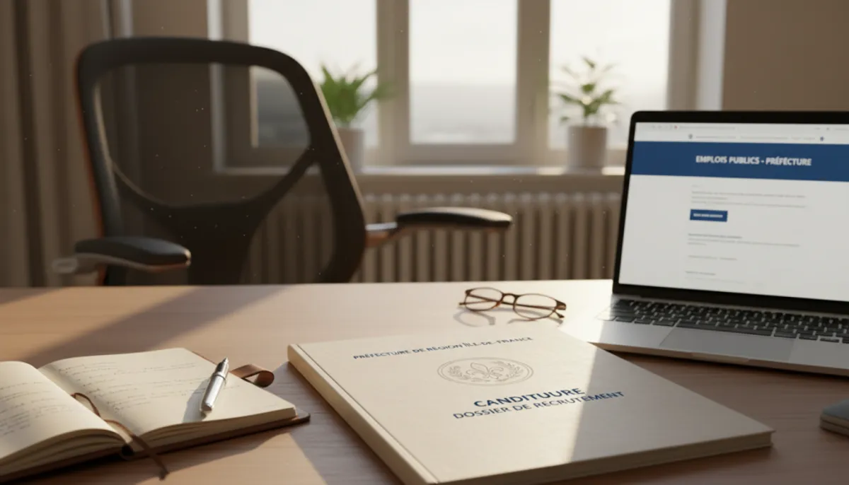 dossier candidature recrutement préfecture