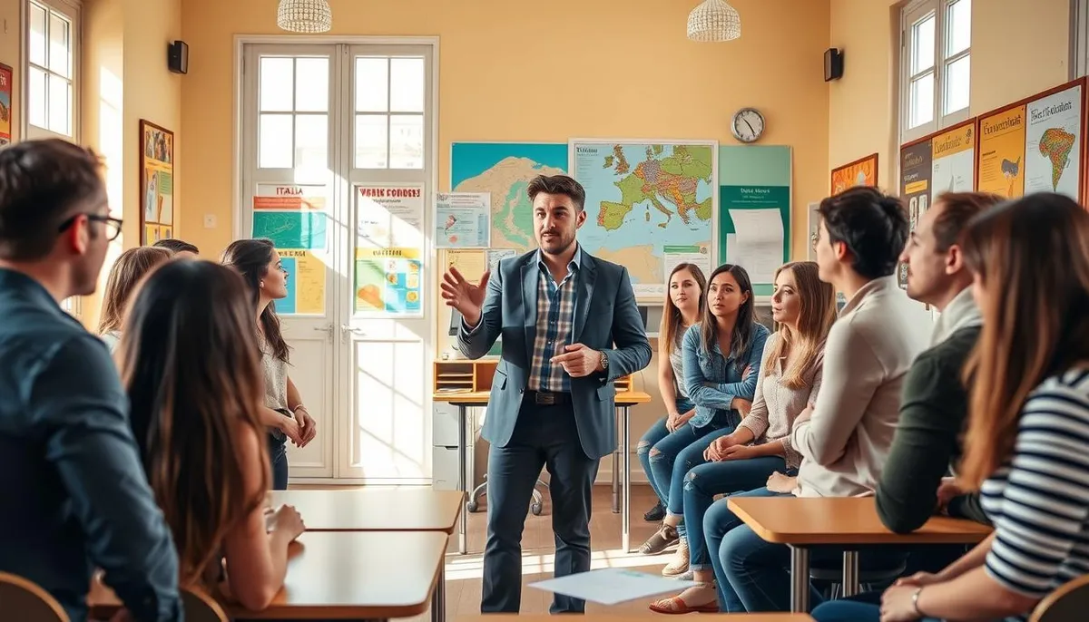 professeur italien montpellier méthodes interactives