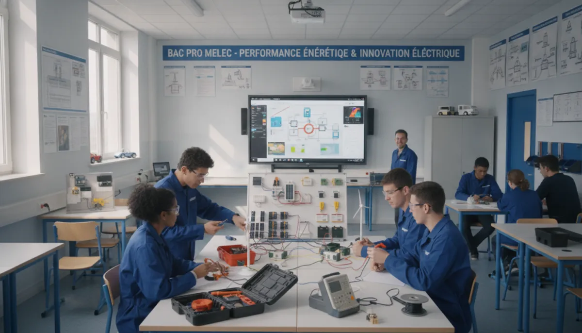 Formation Bac pro MELEC et performance énergétique