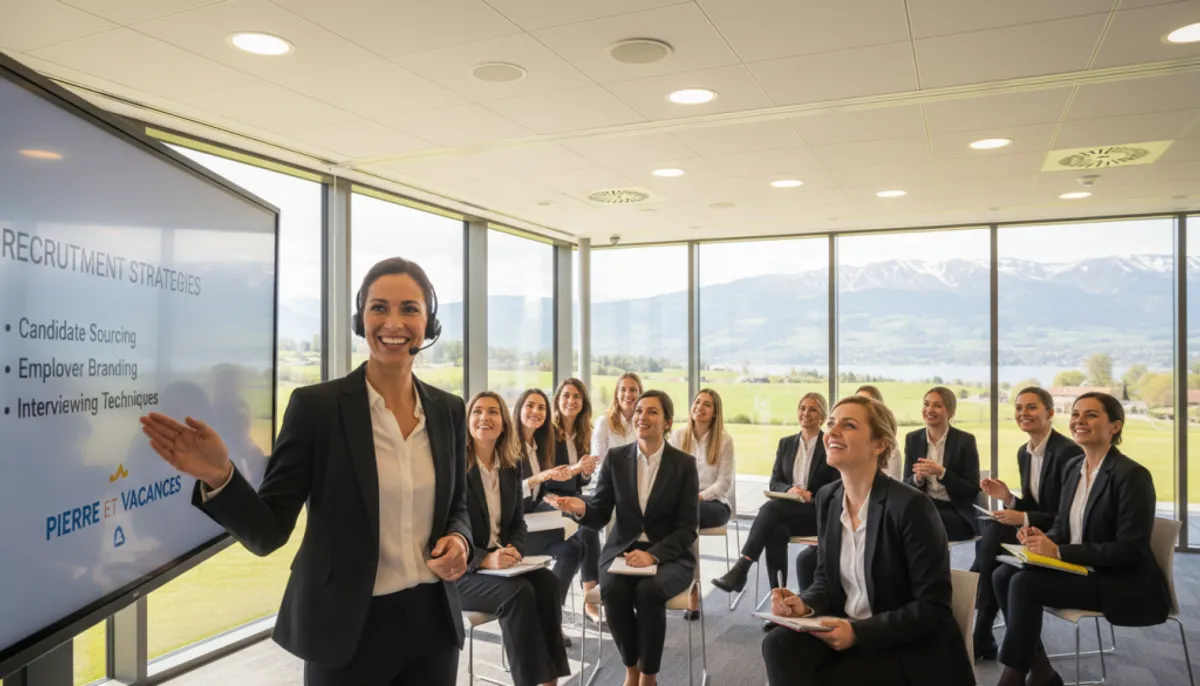 formation pour recrutement groupe pierre vacances