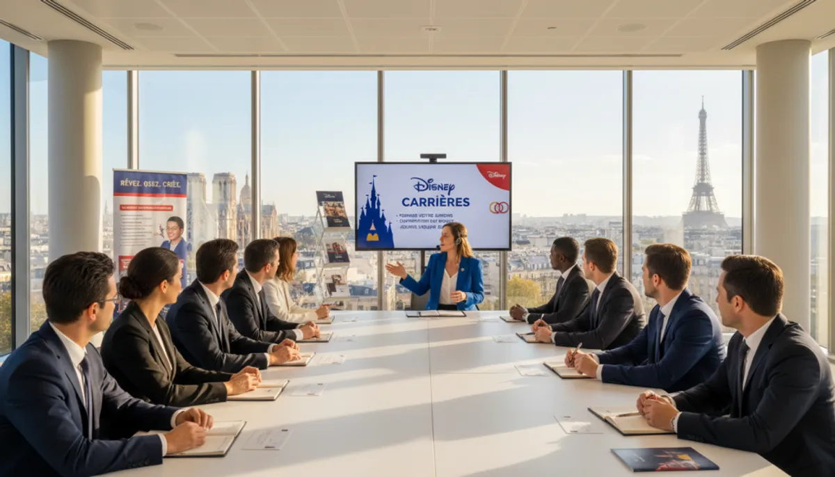 formation professionnelle recrutement disney france