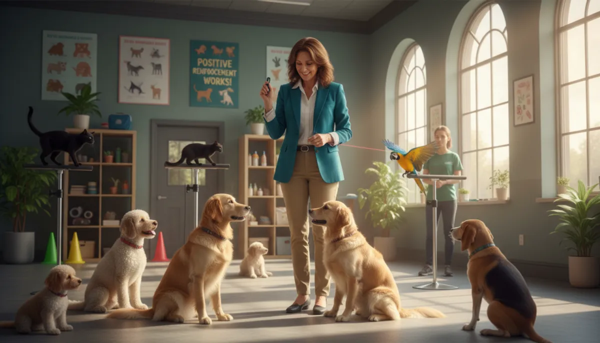 métier avec les animaux bien payé en éducation comportementale