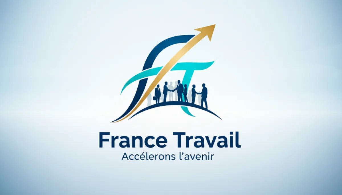 nouvelle identité france travail logo et transformation visuelle