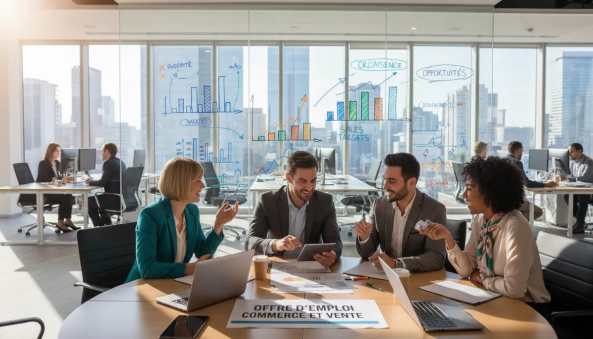 offre d'emploi commerce et vente