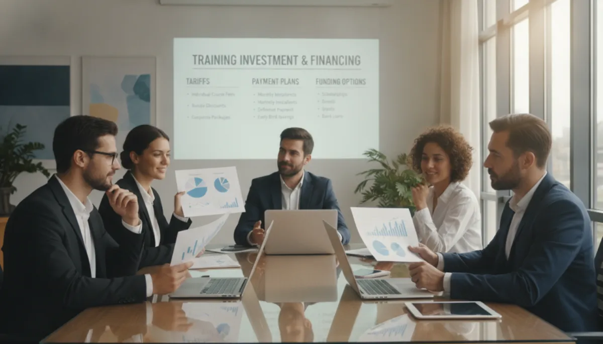 tarifs et options de financement pour la formation tarifs et options de financement pour la formation